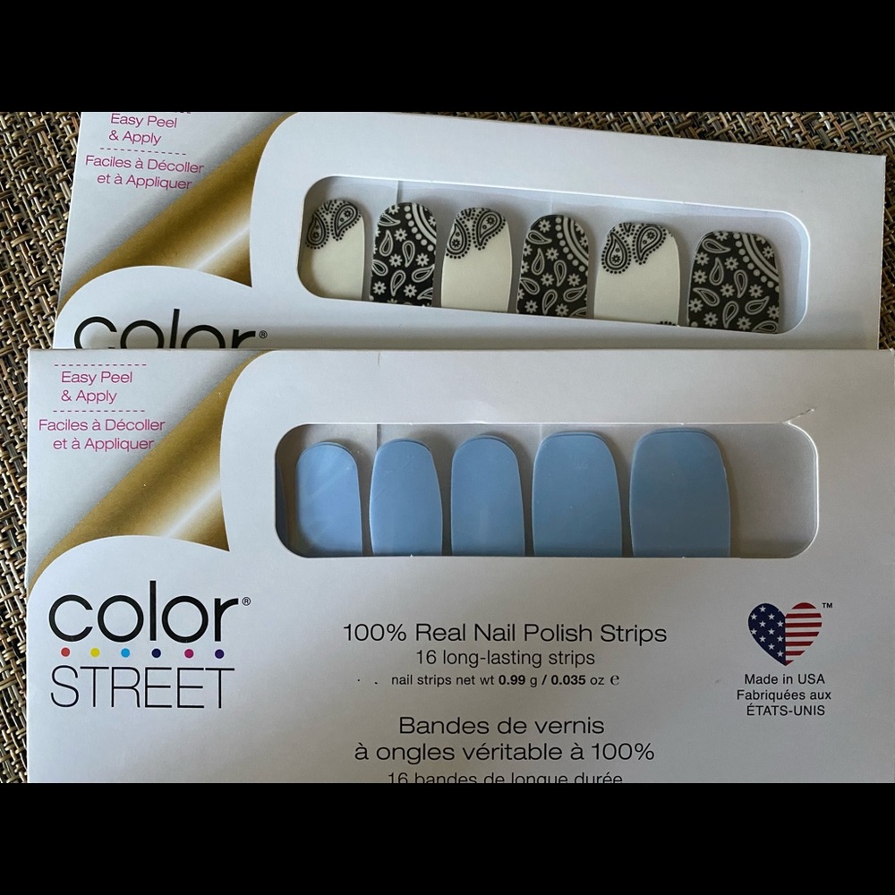 Lot of 2 color street nails